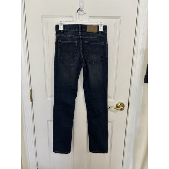 Tucker + Tate Big Kids Slim Straight Leg Jeans Size 16 Slim Dark Wash Denim - Picture 2 of 7